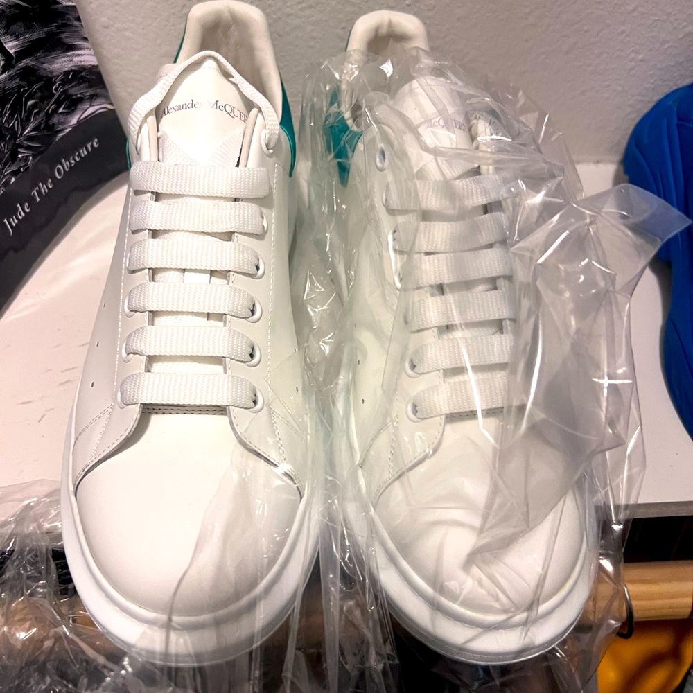 NIB Alexander Mcqueen Mens Sport Shoe SIZE 14/47 WHITE/GREEN